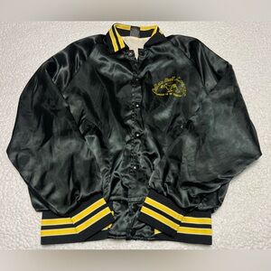 Vintage 80’s Dallas Bull Tampa, FL Aristo Jac Bomber Jacket Large